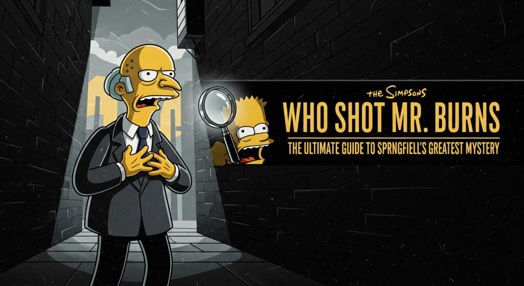 Who Shot Mr. Burns in The Simpsons: The Ultimate Guide to Springfield's Greatest Mystery